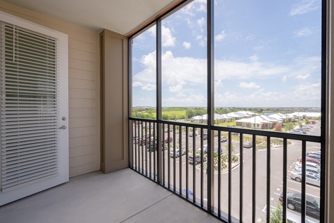 One Bedroom One Bath - Balcony